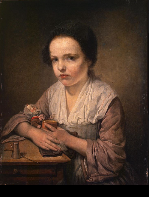 Girl with a Doll